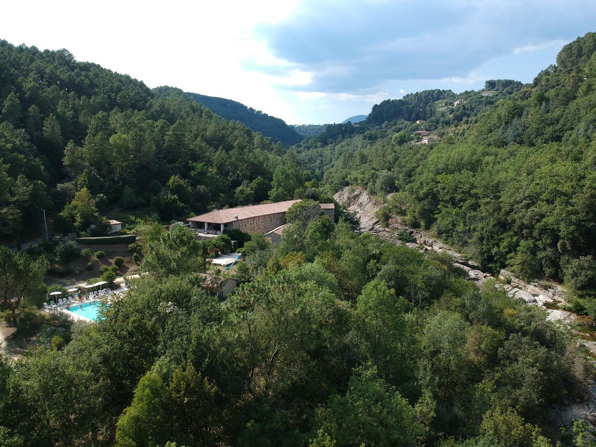 Logis Hotel Restaurant Le Domaine De L'Eau Vive Largentière Εξωτερικό φωτογραφία
